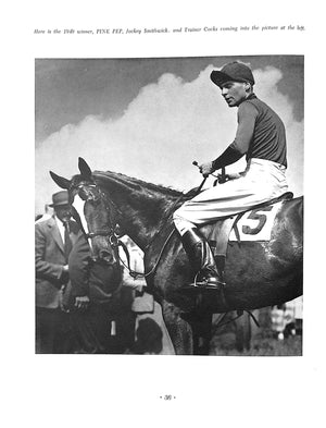 "Steeplechasing" 1949 THAYER, Bert Clark