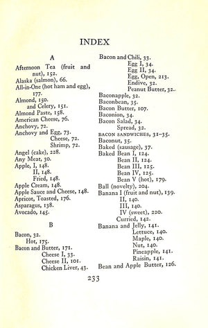 "Seven Hundred Sandwiches" 1929 COWLES, Florence A. [compiled by]