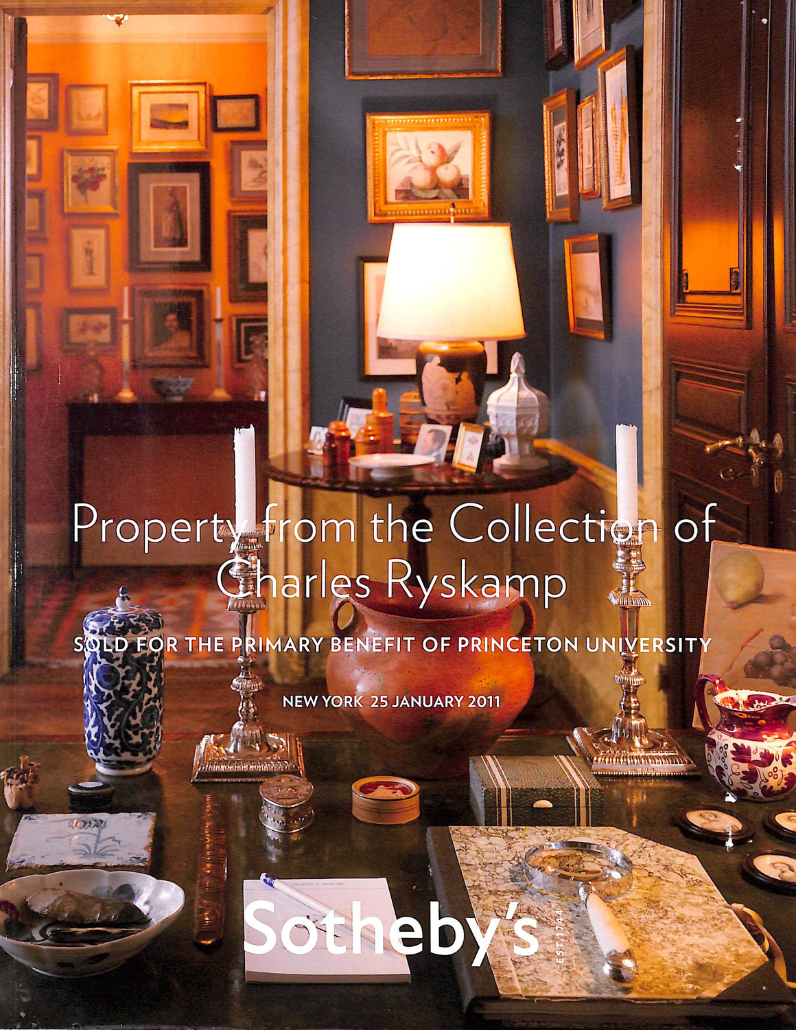 Property From The Collection Of Charles Ryskamp 2011 Sotheby's New York