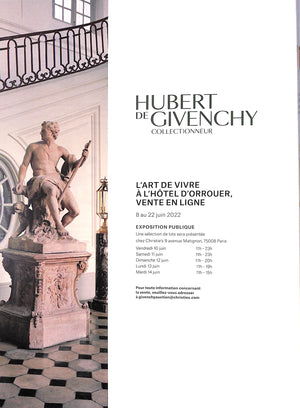 Hubert De Givenchy Collectionneur Guide D'Exposition 2022 Christie's Paris