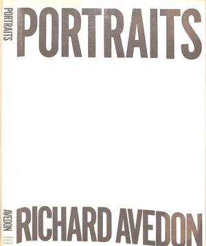 "Portraits" 1976 AVEDON, Richard (INSCRIBED)