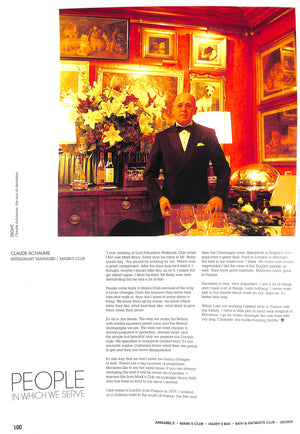 Annabel's/ Harry's Bar London Private Club Winter 07 Magazine