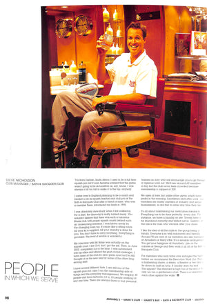 Annabel's/ Harry's Bar London Private Club Winter 07 Magazine