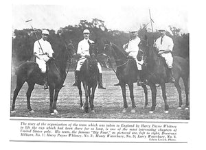 "Spalding's Polo Guide Official Rules Of The Polo Association" 1923