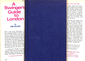 "A Swinger's Guide To London" 1967 HALASZ, Piri