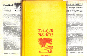 "Palm Beach" 1931 VANDERBILT, Cornelius, Jr