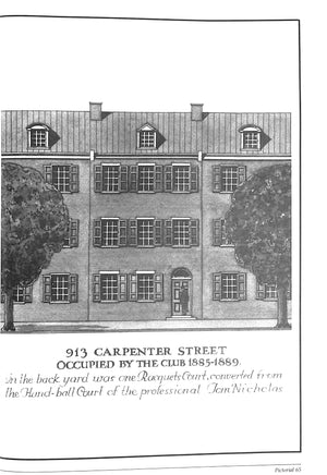 "The Racquet Club Of Philadelphia 1889-1989" MCFADDEN, John J.W.F.