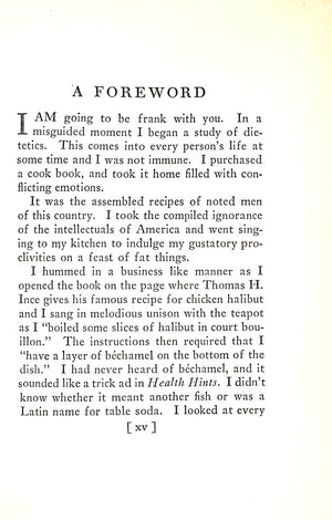 "Favorite Recipes Of Famous Women" 1925 STRATTON, Florence [foreword by]
