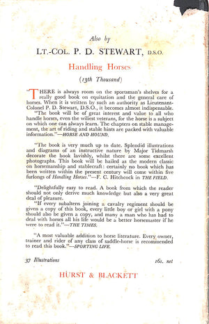 "Training The Racehorse" STEWART, Lt.-Col. P.D.