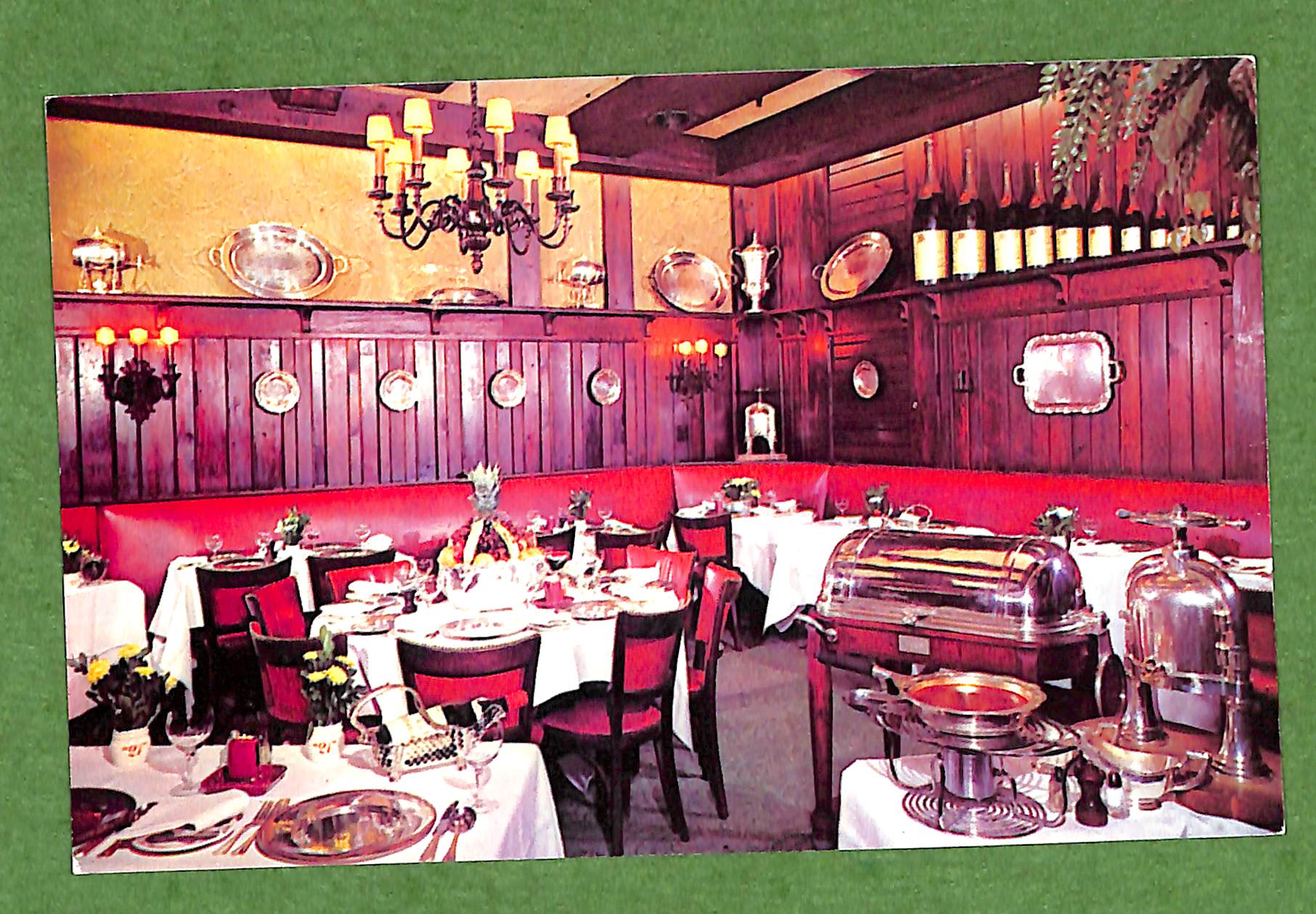 The Bottle Room Jack & Charlie's "21" Club Postcard