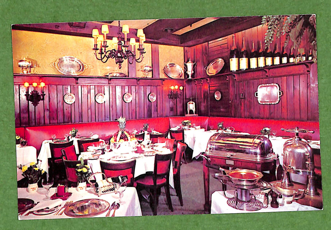 The Bottle Room Jack & Charlie's "21" Club Postcard