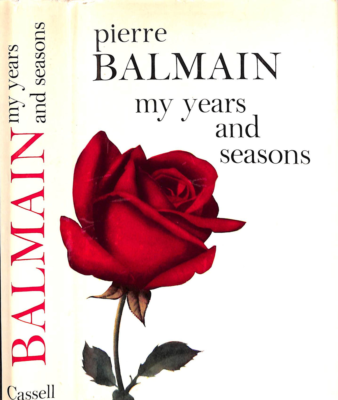 "Pierre Balmain: My Years And Seasons" 1964 (INSCRIBED)