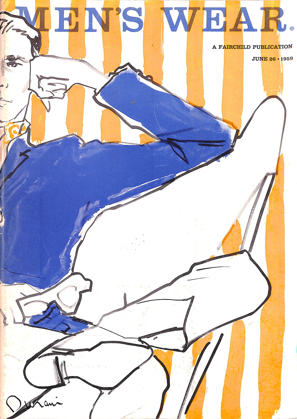 Men's Wear Magazine June 26 1959