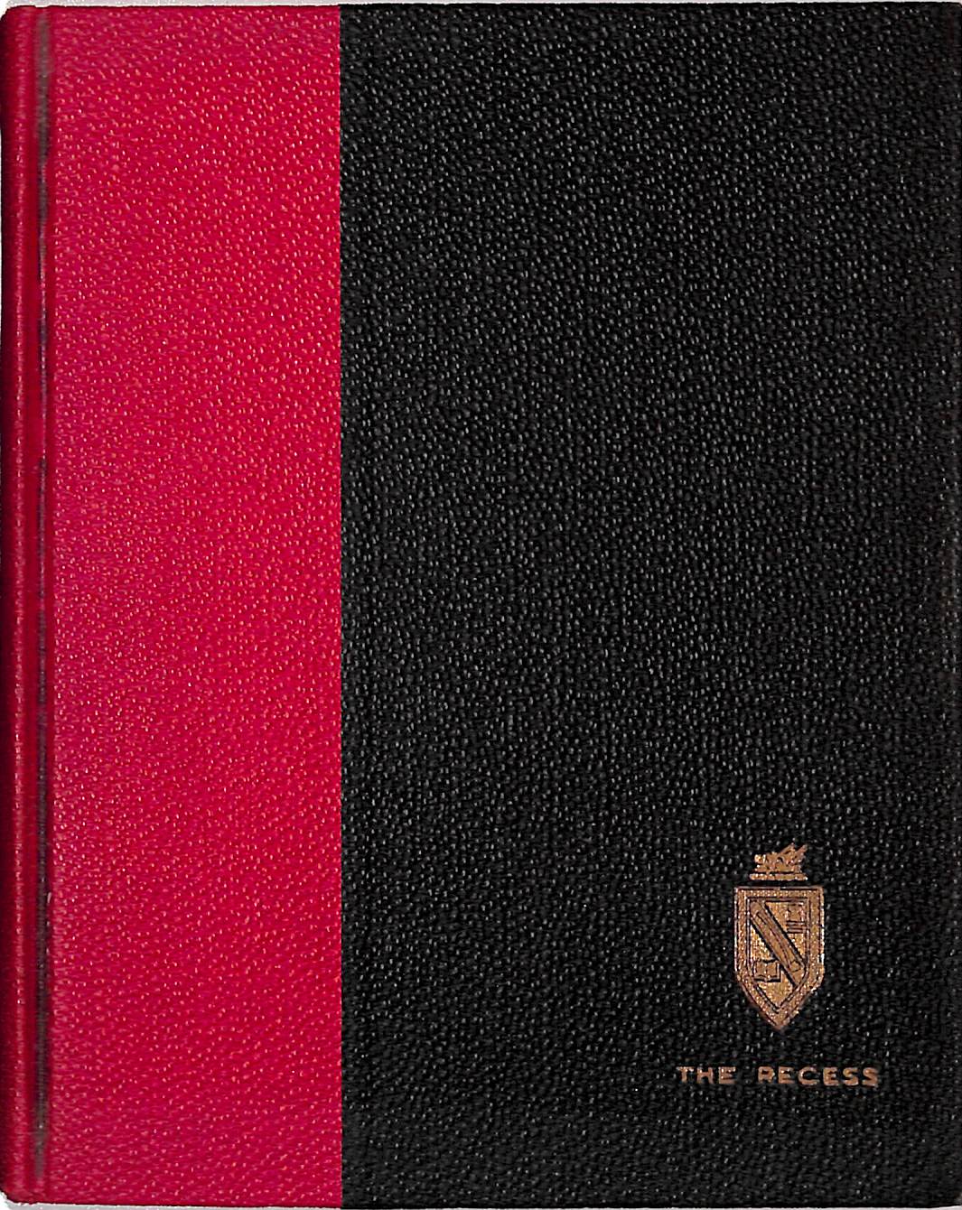 The Recess Club Of New York 1930