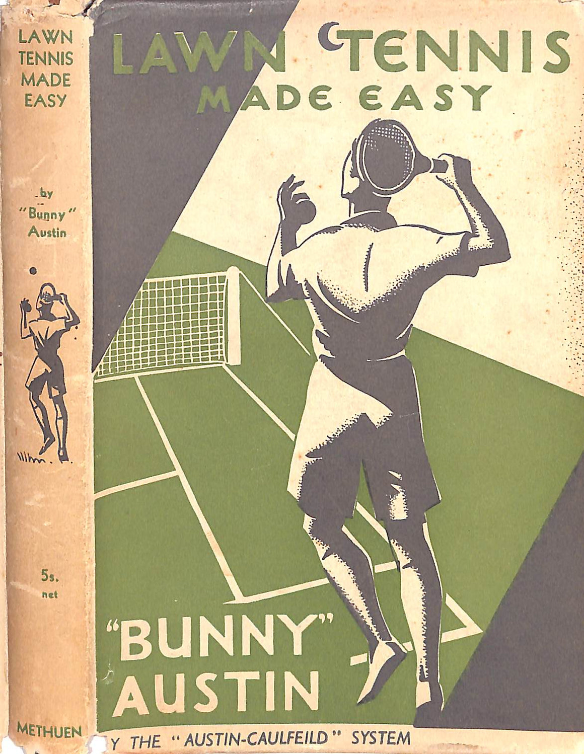 "Lawn Tennis Made Easy By The Austin-Caulfeild System" 1935 AUSTIN, 'Bunny'