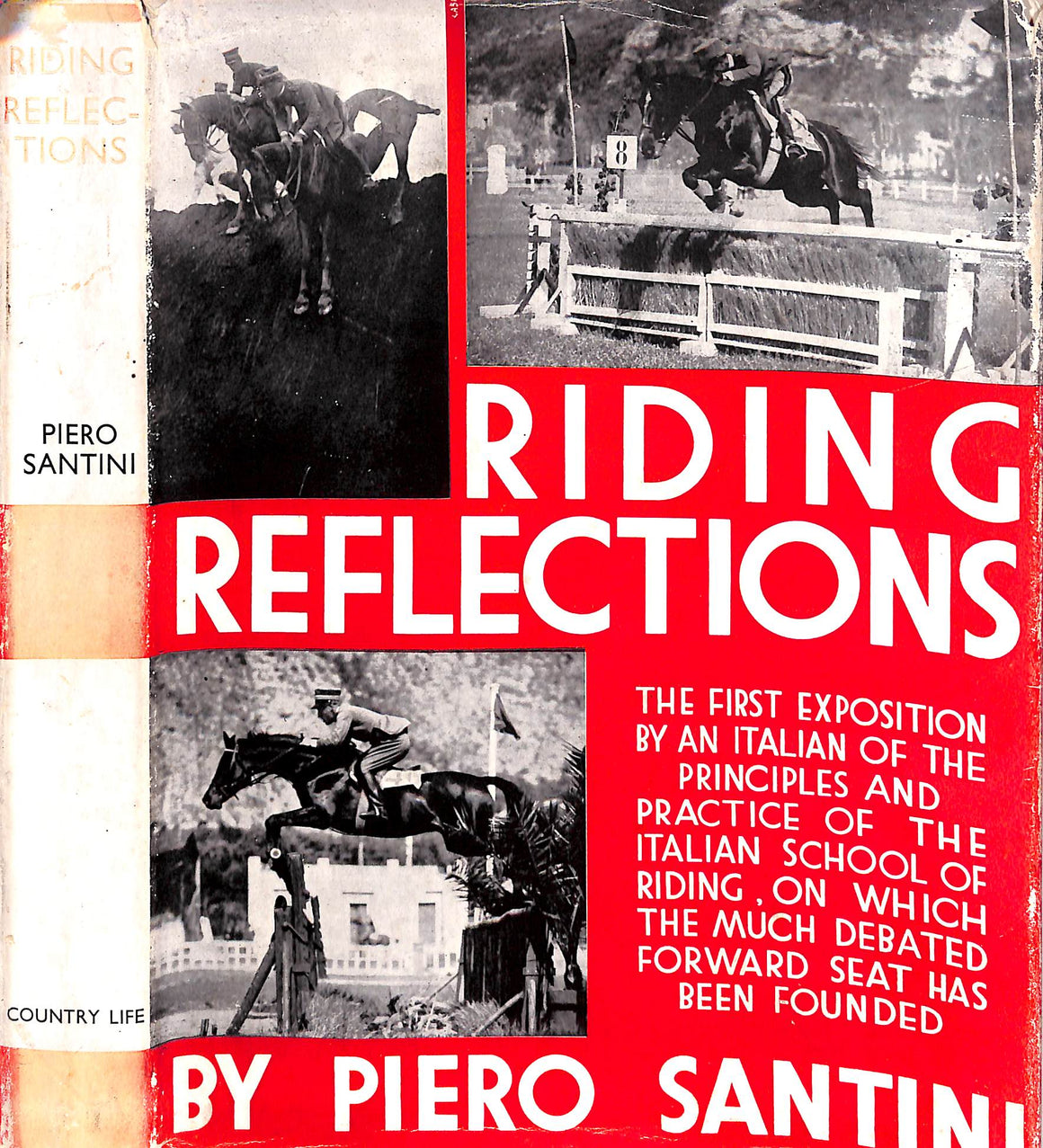 "Riding Reflections" 1936 SANTINI, Piero