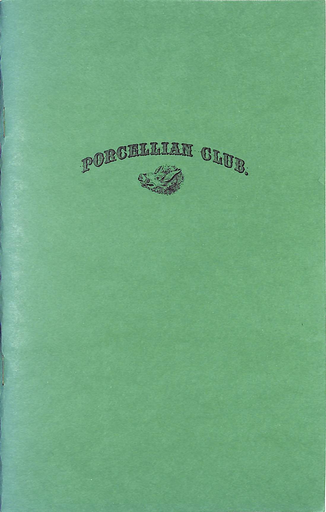 Harvard Porcellian Club 1991 Directory