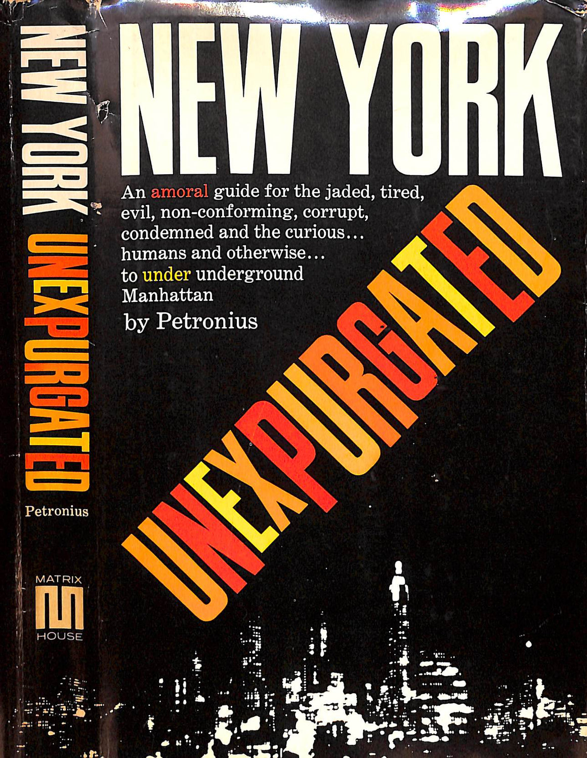 "New York Unexpurgated" 1966 PETRONIUS (Pseud.)