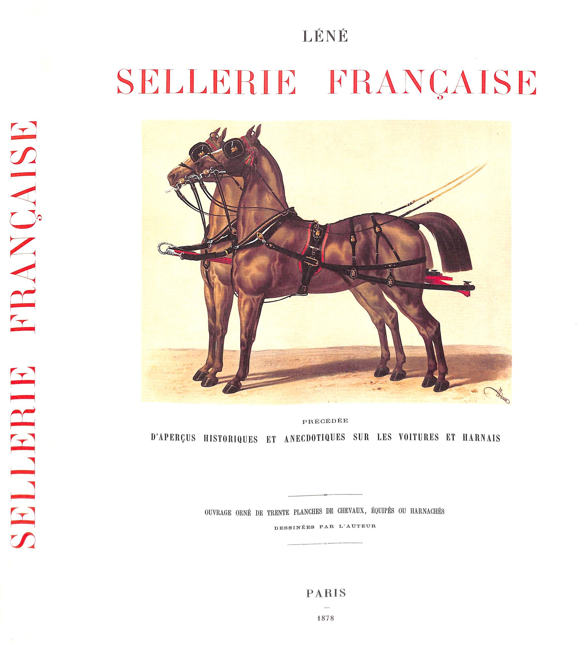 "La Sellerie Francaise et Etrangere" 1986 Lene