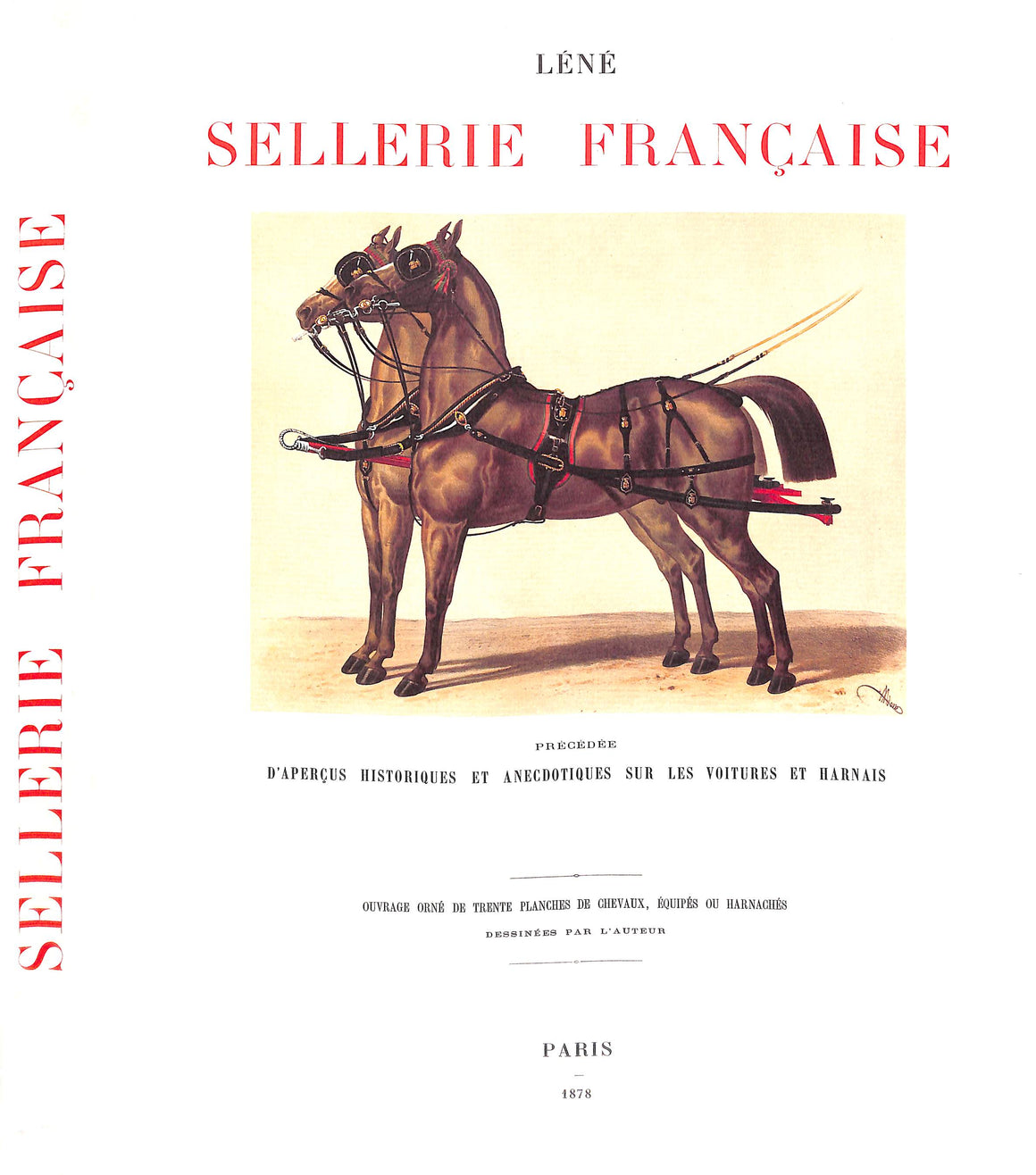 "La Sellerie Francaise et Etrangere" 1986 Lene