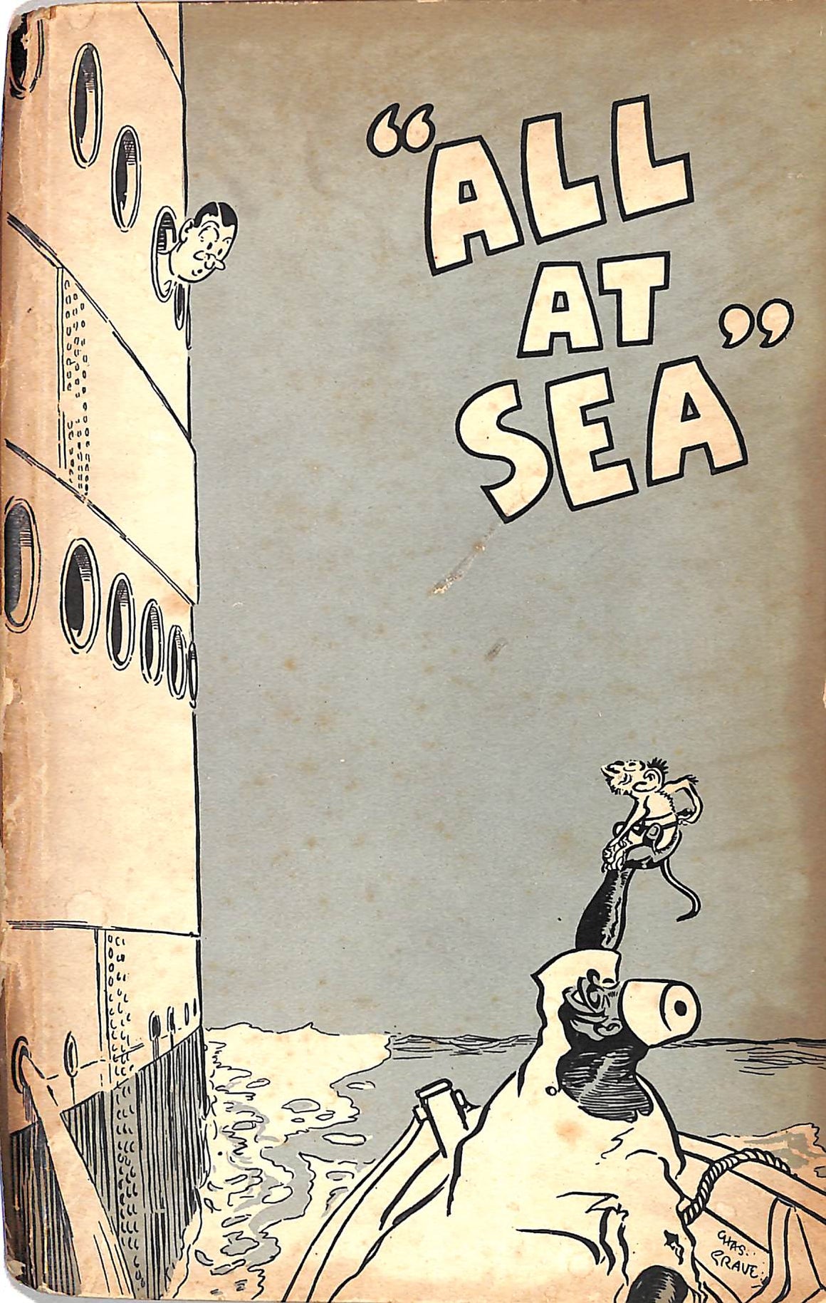 "All At Sea" 1938 LEIGH-BENNETT, E.P.