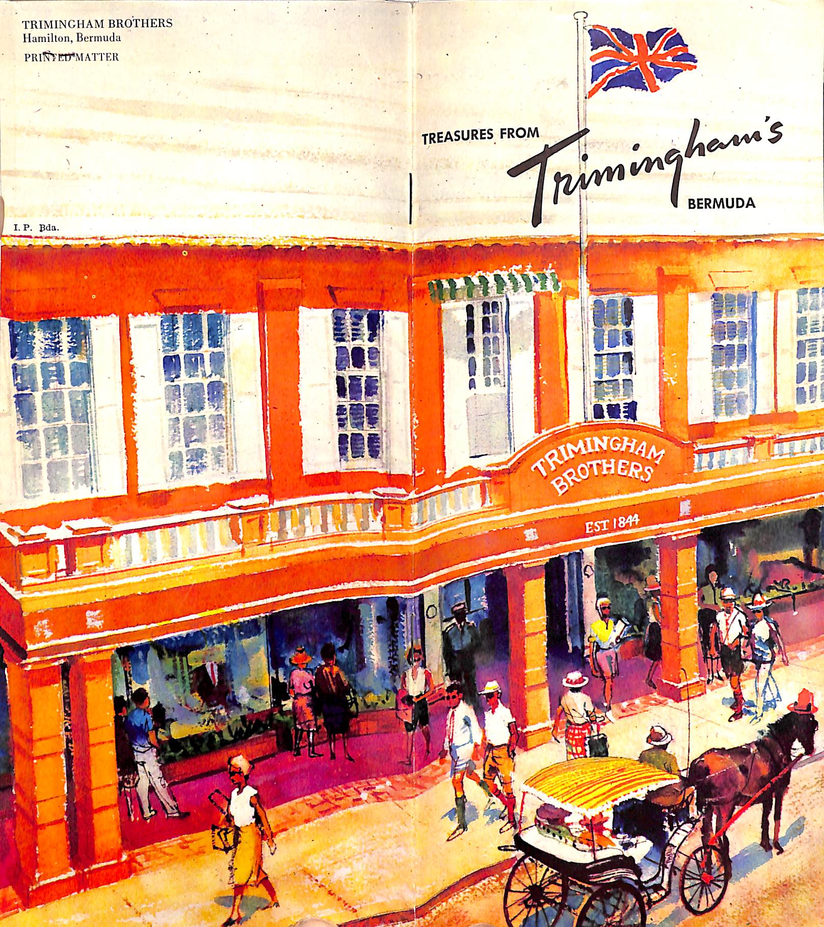 "Treasures From Trimingham's Bermuda" c1960s Catalogue