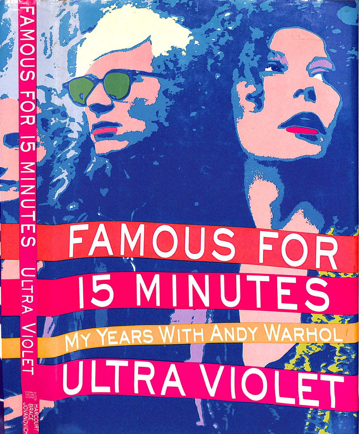 "Famous For 15 Minutes: My Years With Andy Warhol" 1988 VIOLET, Ultra