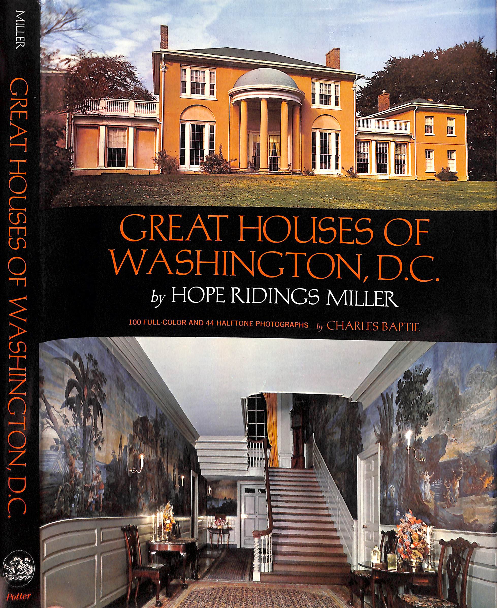 "Great Houses Of Washington, D.C." 1969 MILLER, Hope Ridings
