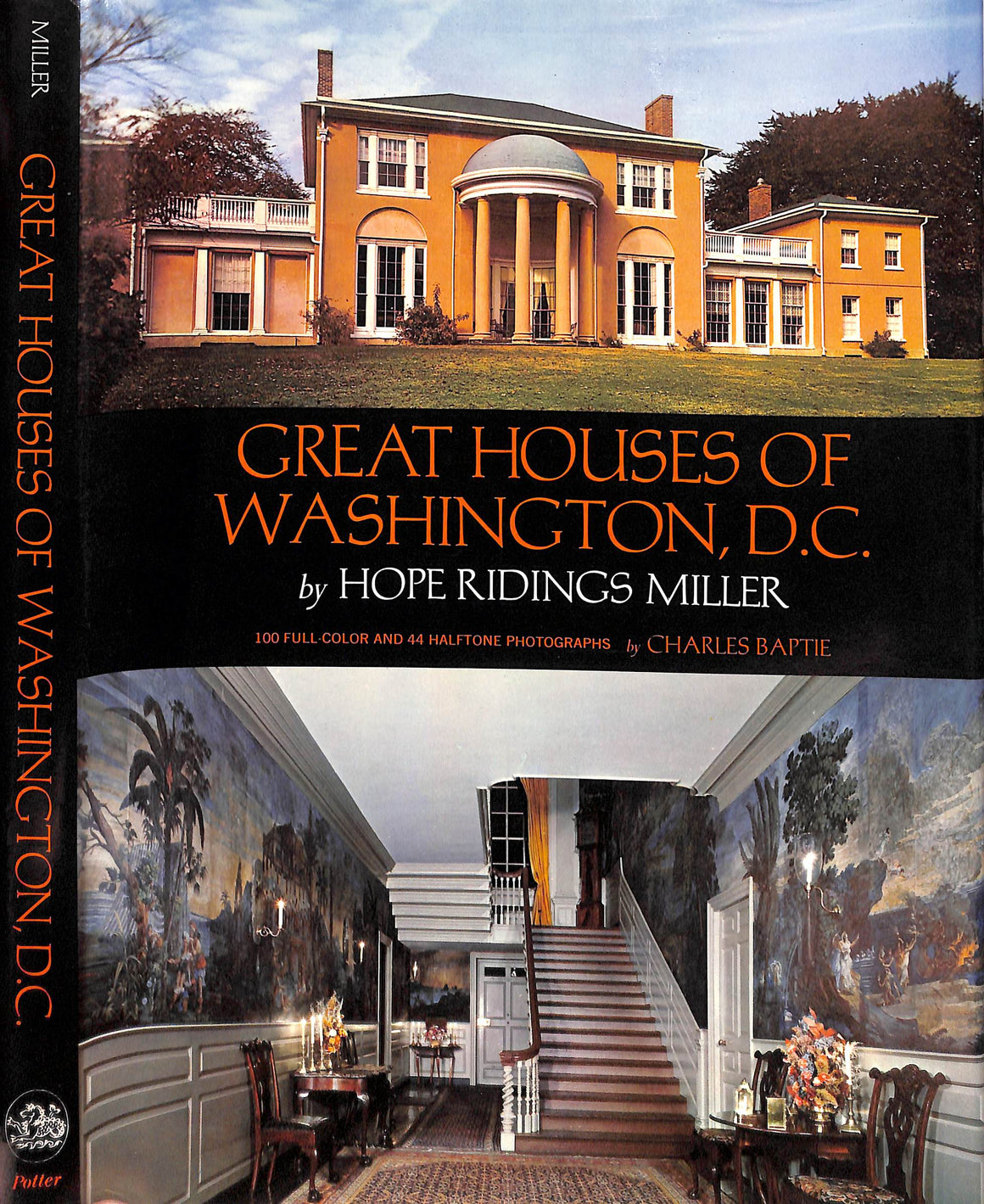 "Great Houses Of Washington, D.C." 1969 MILLER, Hope Ridings