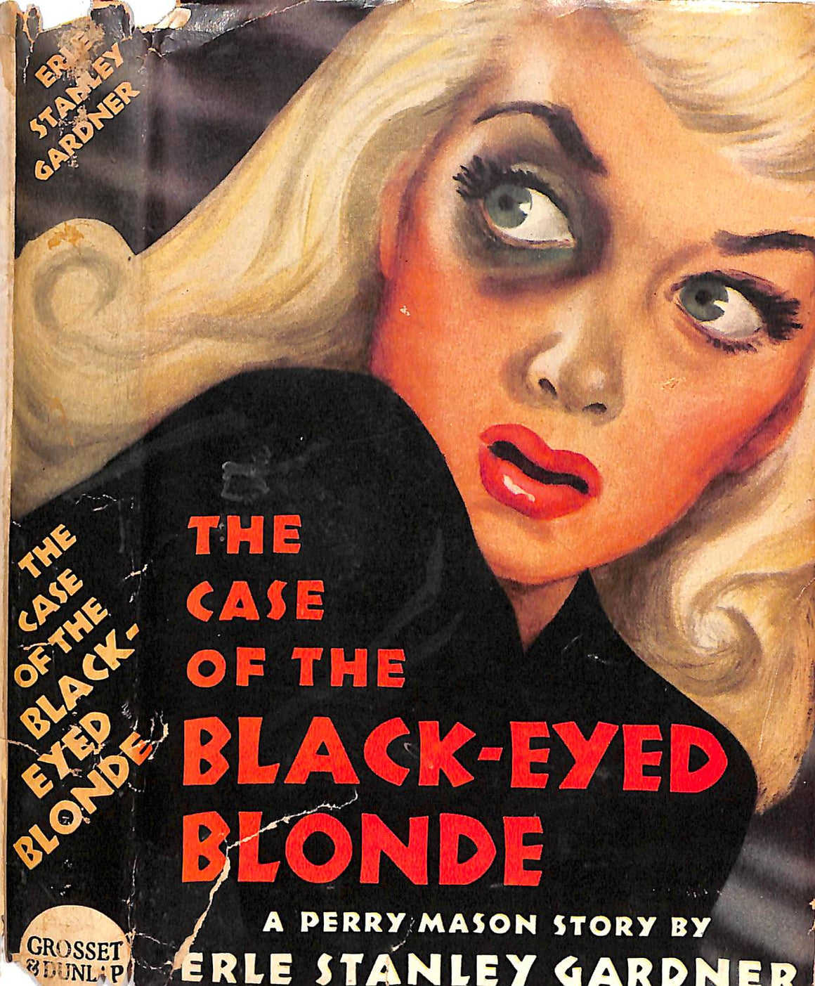 "The Case Of The Black-Eyed Blonde" 1944 GARDNER, Erle Stanley