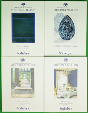 Property From The Collection Of Mrs. Paul Mellon: Interiors Sessions 1-2/ 3-5/ Masterworks/ Jewels & Objects Of Vertu 4 Vol 2014 Sotheby's New York (Shrinkwrapped)
