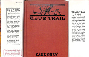 "The U.P. Trail" 1918 GREY, Zane