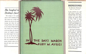 "In The Day's March" 1930 AYRES, Ruby M.