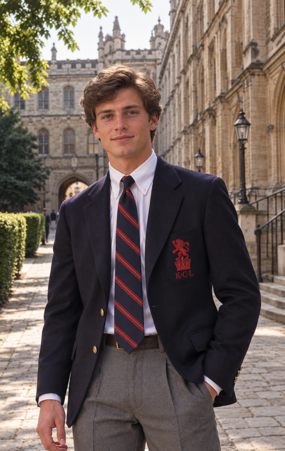 King's College London Felt/ Bullion Blazer Badge