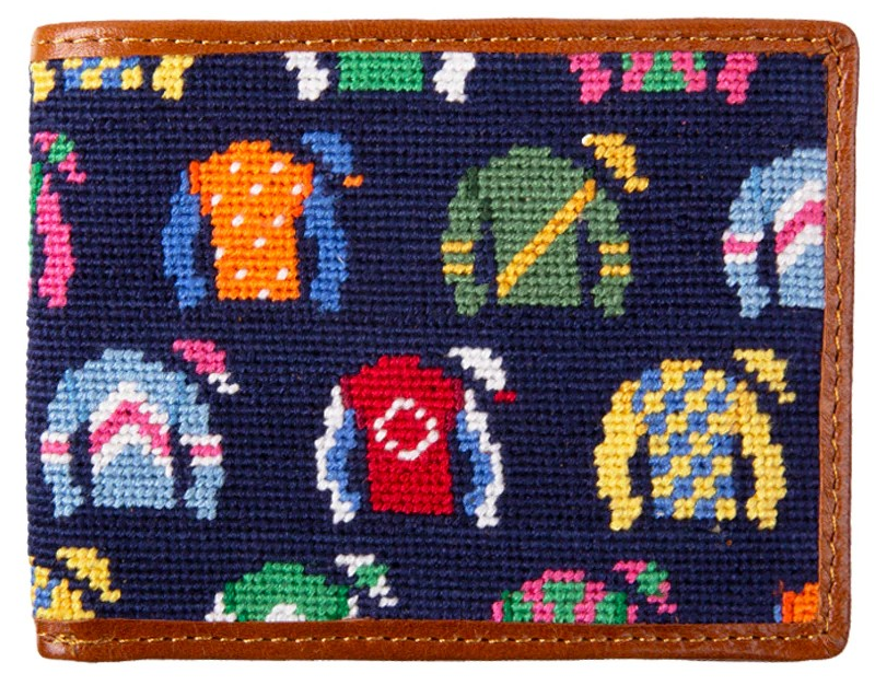 Smathers & Branson Jockey Silks Bi-Fold Wallet (NWT)
