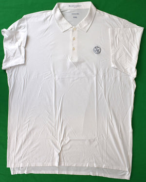 "Rolling Rock Club x B. Draddy White Golf Shirt" Sz: XXL