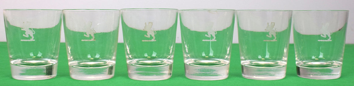 Set x 6 Fly Club Harvard Old Fashioned Cocktail Glasses