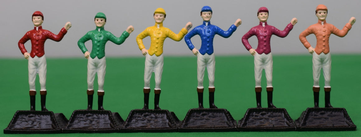 Set x 6 "21" Club Jockey Placecard Holders