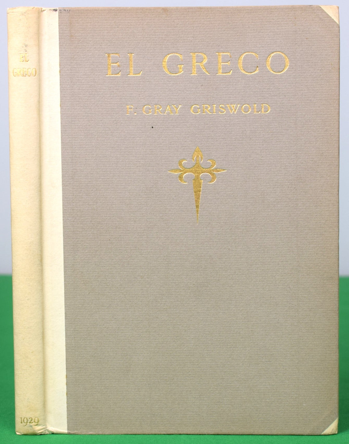 "El Greco" 1929 GRISWOLD, Frank Gray