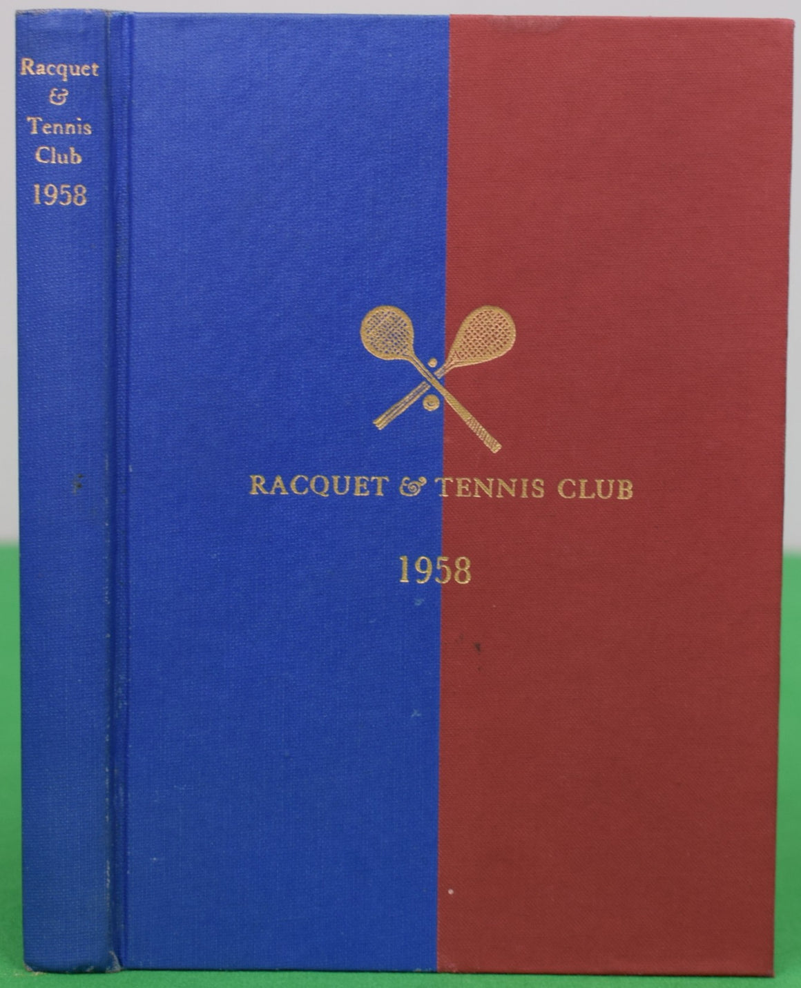 "Racquet And Tennis Club Book For 1958"