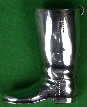 Made In England Silver Plated 1oz Riding Boot Cup