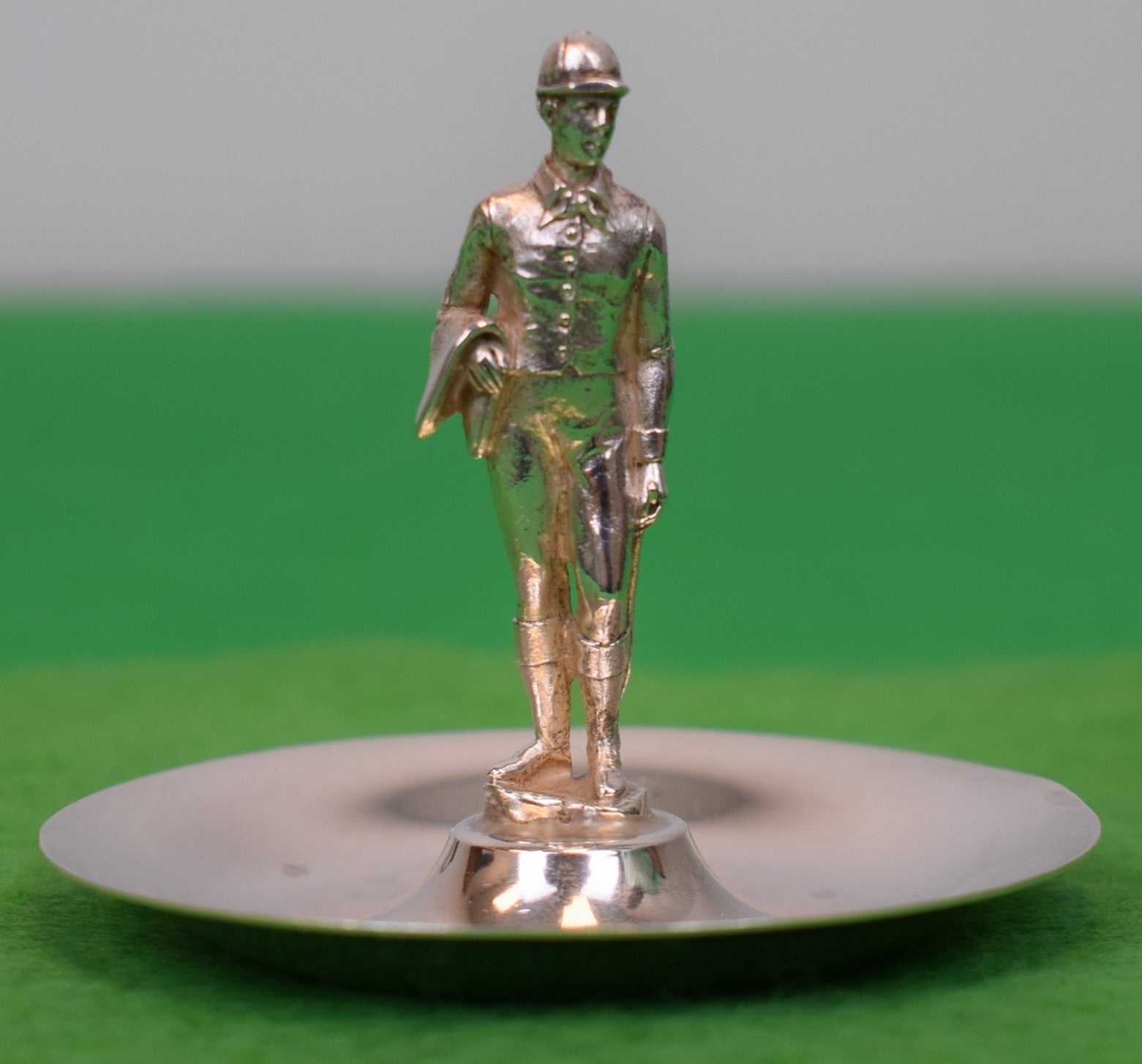 "Tiffany & Co. Sterling Silver Jockey Ashtray/ Dish"