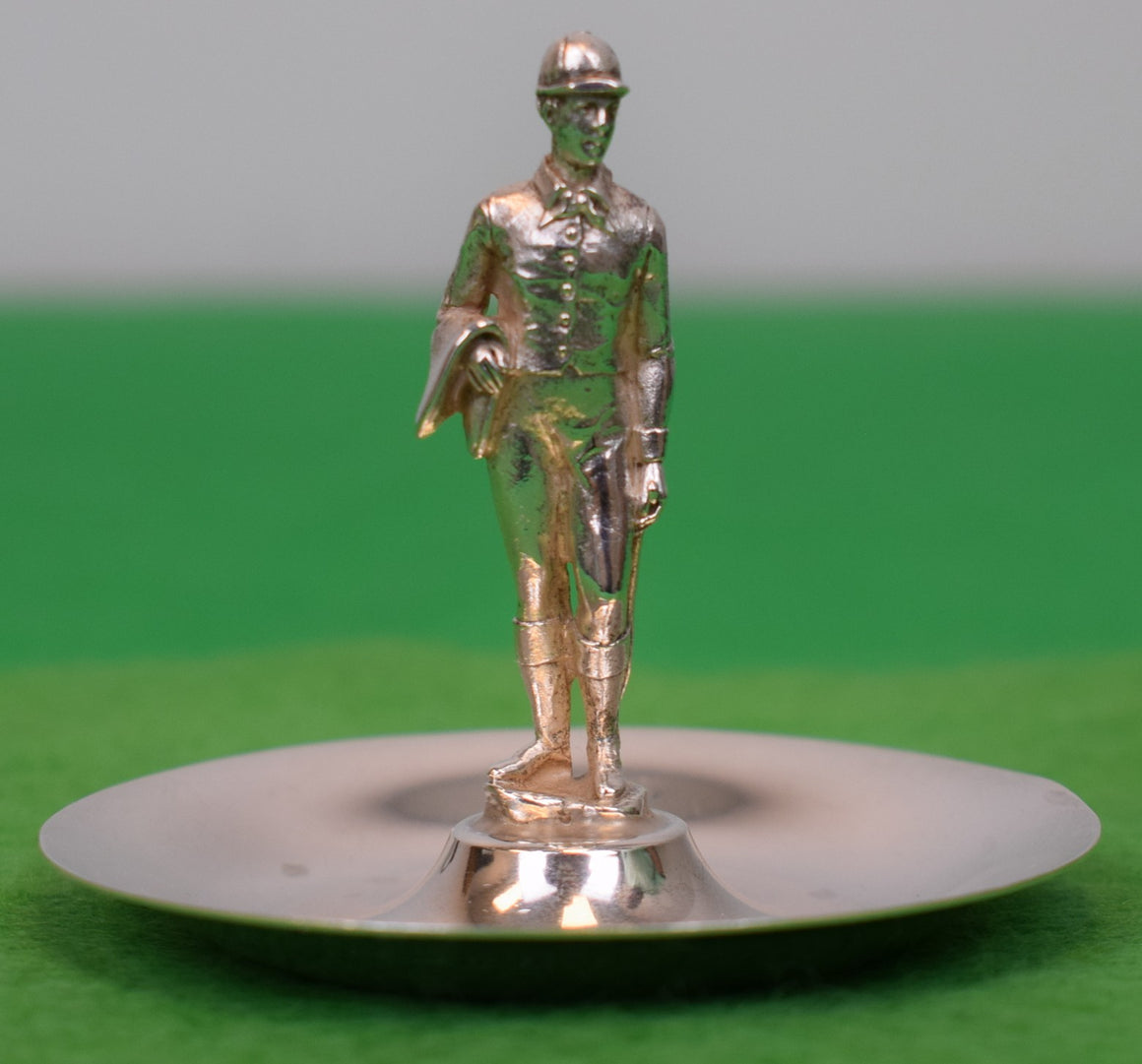 "Tiffany & Co. Sterling Silver Jockey Ashtray/ Dish"