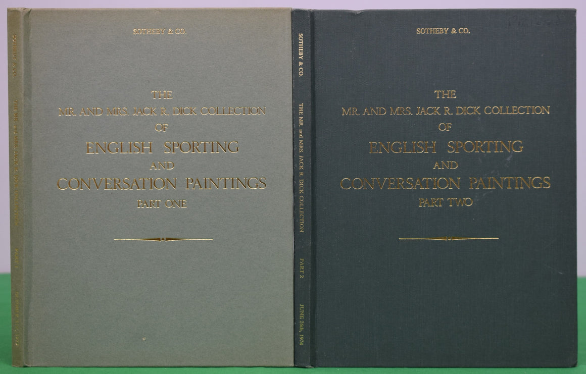 The Mr. & Mrs. Jack R. Dick Collection of English Sporting and Conversation Paintings - Parts One and Two Sotheby & Co
