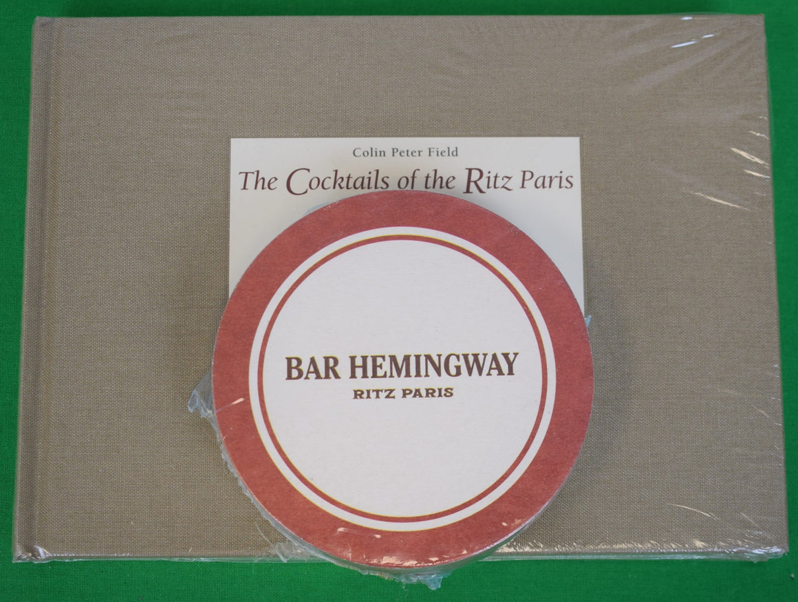 "Sealed Deck x 12 Bar Hemingway Ritz Paris Cardboard Coasters"