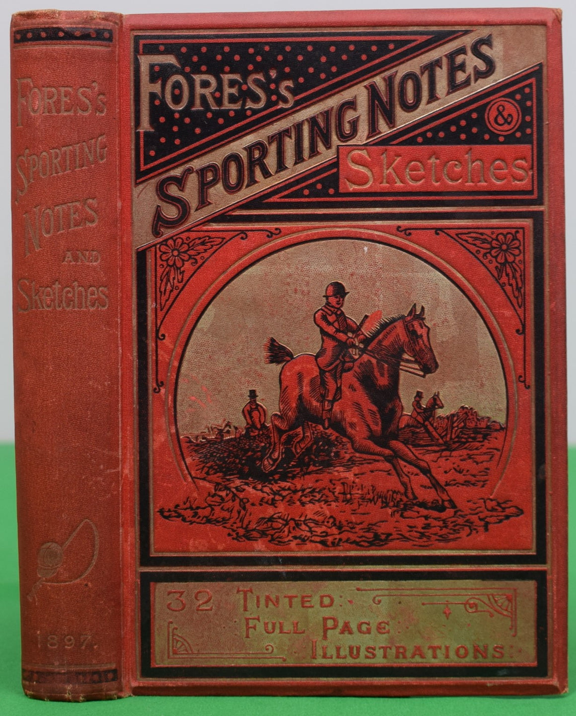 "Fores's Sporting Notes & Sketches Vol. XIV. 1897" MASON, Finch