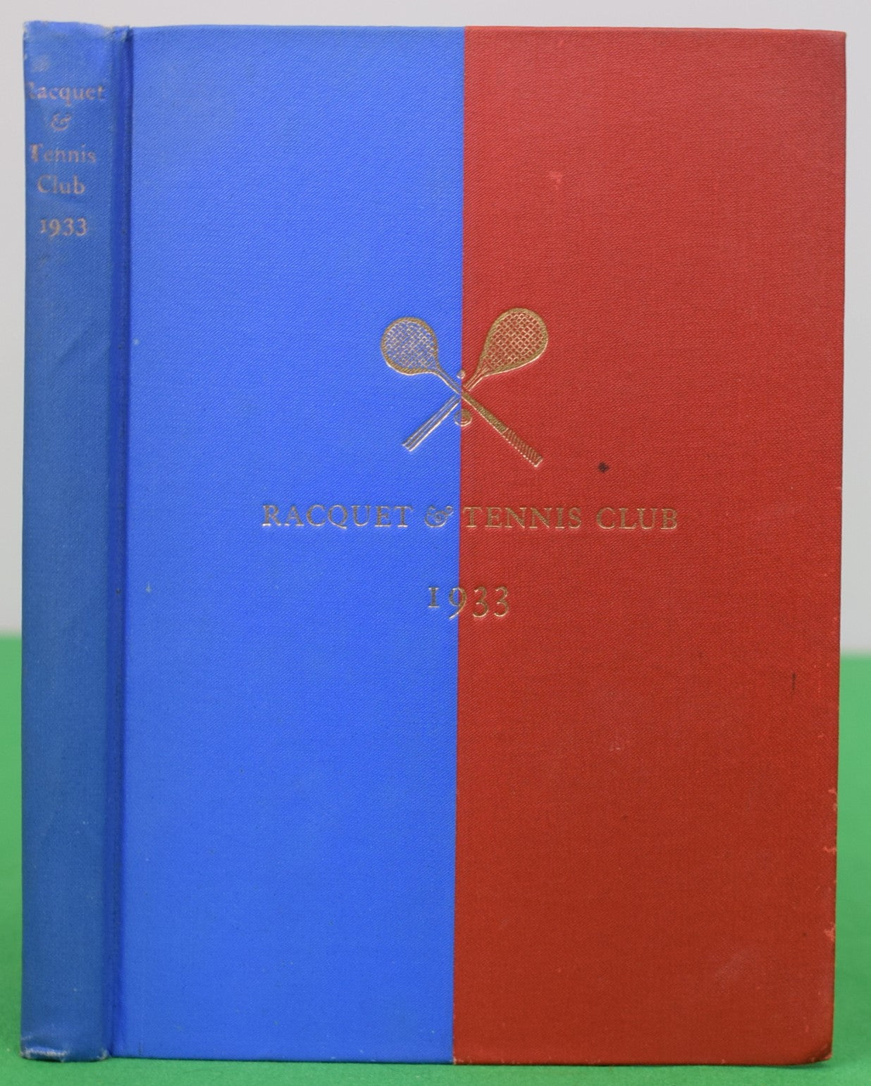 "Racquet And Tennis Club Book For 1933"