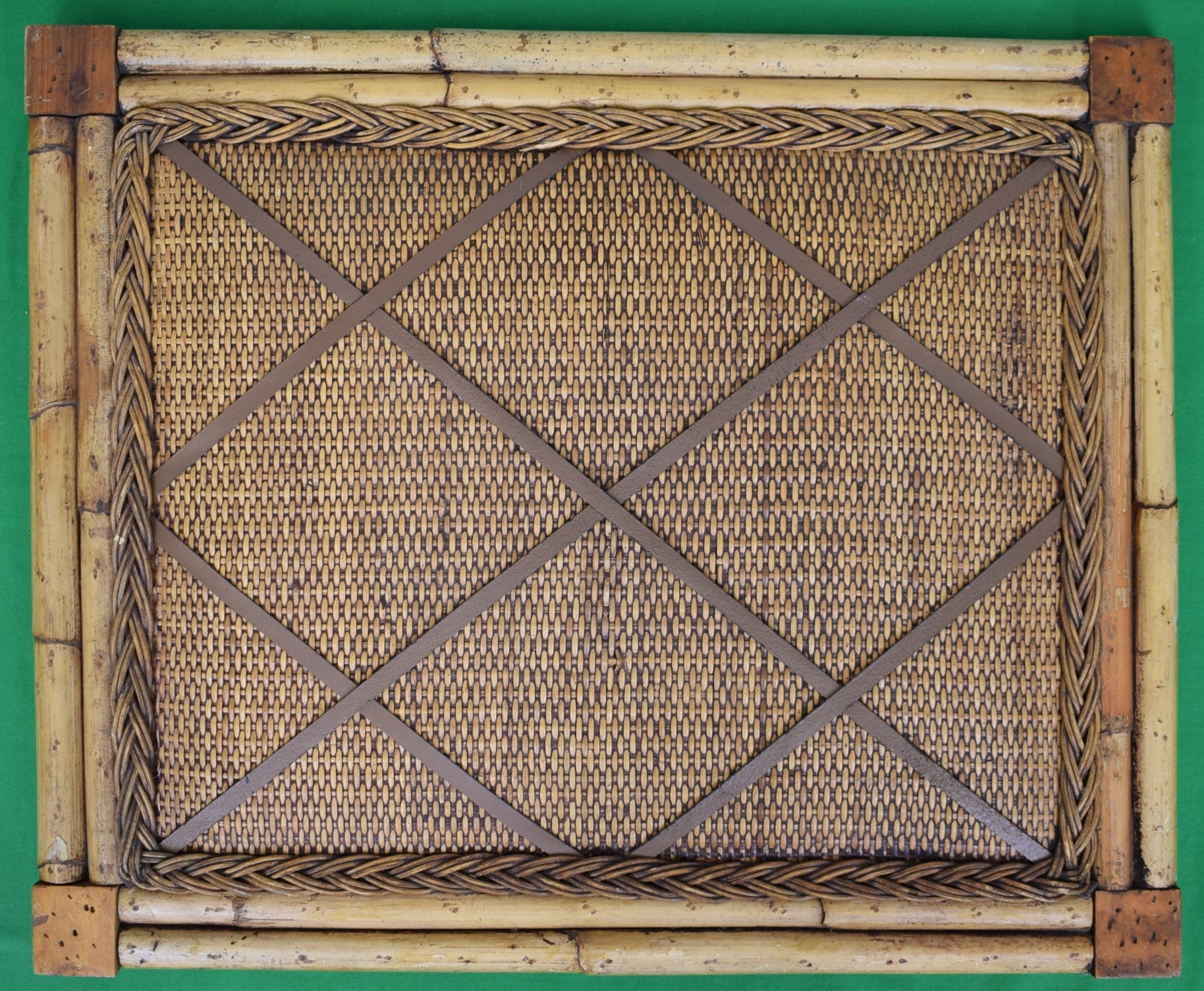 "Rattan & Bamboo Bulletin Board"