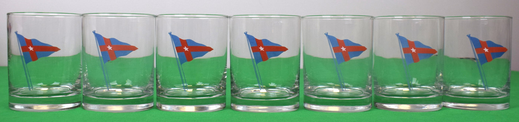 Set x 7 New York Yacht Club Old Fashioned Cocktail Glasses