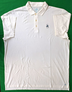 Rolling Rock Club x Peter Millar White Sport Shirt Sz: XXL